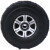 手推车350-4橡胶充气轮胎300-8手拉车轮6/8/10/14/16寸老虎车轮子 14寸充气合金单轮