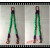 国标工业行车吊装带起重吊带吊具成套组合吊索具吊钩2腿3腿4腿5吨 3吨1.5米2腿（默认宽嘴钩）