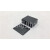 DC电源金属模块外壳塑料仪表平口接线盒铝壳55*45*20.6/21/20.5mm 55*45*21mm铝壳 平口