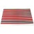 普力捷（PULIJIE）  室外进门铝合金地垫蹭土门垫入户防滑脚垫防尘地毯 红色(直铺款) 120cmX180cm