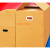 快递3个装特硬大号搬家箱子整理加厚快递纸壳箱盒子FZB 3个装 40*30*30 cm 搬家 特硬无扣