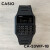元族工控自动化手表CASIO CA-53WF-1B 绝命毒师 黑色反显电子计算 DBC-32D-1A 钢带