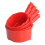 康丽雅 K-0353 工业塑料水瓢 带导流口水勺水舀子舀水瓢 中号红色带嘴