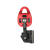 省力提拉上升器自锁滑轮组拉力提升降器空调重物吊装起重神器 黑红21省力10.5mm绳20米