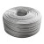 鑫亨达（XINHENGDA）镀锌不包塑裸钢丝绳不包胶皮钢丝软拉线 8.0mm重型（7.7）100米送8个卡扣