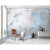 多美莱 北欧电视墙壁纸家用简约现代卧室客厅壁画8d几何墙纸影视墙布 3D哑光宣绒布/平方米