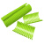 海斯迪克 HK-618 PE通风管 空调排风波纹管新风系统 塑料软管双壁波纹管φ90mm【绿色】50米