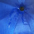青木莲户外广告伞遮阳伞 2.0米蓝+三层架+牛津银胶布（含底座）