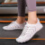 RZWOLF五指鞋男女运动鞋轻便透气跳操跳绳健身训练骑行瑜伽防滑情侣鞋 D025白色(标准运动码) 40