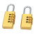 雨林军 密码锁 防盗锁 柜门锁 黄铜密码挂锁 3轮大号 单位：把