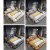 宾迪朗现代科技双人1米8大床现代简约按摩投影智能多功能储物主卧婚床 豪华版(送投影仪)+两用床垫 1500mm*2000mm-框架结构