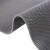 海斯迪克 HK-53 PVC镂空防滑垫 S形塑料地毯地垫 灰色宽2*1米加密厚5mm