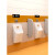 卫生间亚克力牌子门牌公共厕所标识标牌创意男女洗手间指示牌温馨提示牌小心地滑禁止吸烟节约用水便后请冲水 无障碍卫生间(GWSJ-09) 7.5x18cm