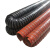 楷赫 高温硫化管 耐高温硅胶软管通风管排风管热风管 桔红内径60mm*4m（4米1根）