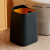 KMB垃圾桶轻奢家用卧室客厅厨房无盖大号大容量高颜值2023卫生桶 橘色18L