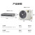 美的（Midea）【嵌入式空调套装】 一级能效3匹乐享风管机+1.5匹风酷挂机适用一室一厅