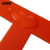 安赛瑞 桌面5S管理定位贴 办公用品物品定置标识标贴 T型 红色 100片装 长3cm宽3cm 28073