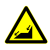 定制订制交通标志牌70三角慢字警示牌限速标牌道路反光标识牌铝板 连续下坡路