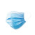 耐斯安 Naisian 301一次性防护口罩透气蓝色三层无纺布熔喷布防护口鼻防尘  50只每盒 （4盒装） 蓝色