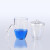 带盖石英坩埚耐高温高纯高透化学教学实验室玻璃仪器5-2000ML 坩埚盖(适配500ml)