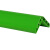 龙禹盛 护墙角防磕碰条加宽加厚防撞条桌角包边条3.5*3.5cm*1m 绿色 一米价