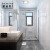 蒙诺美 现代简约卫生间厨房地砖厕所砖浴室阳台砖哑光爵士白瓷砖地板砖 爵士白（蓝灰色） 300x600