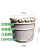10L-20L铁桶油性桶化工桶油漆桶沥青桶调漆桶罐白皮桶空桶花篮桶 15L涂白花篮盖