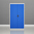 京佳乐工具柜JE1230四层板带挂板灰蓝套色