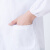 百舸白大褂长袖短袖女修身药房实验实习学生护士冬装夏装隔离衣（女长袖s）