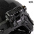 曦凰 电筒+方形电筒夹套装支持fast头盔米奇头盔战术头盔可角度调节