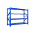 湖北武汉仓储货架仓库轻型中型重型拆装置物储藏库房多功能多层架 中型200*60*200四层副架白或蓝