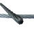 定制镀锌钢丝绳3-16mm毫米工地安全绳缆风绳/护栏拉绳/集装箱加固 5毫米轻型1000米+20卡头