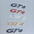 逗牛派新款保时捷GT4车标GT2GT3RS后尾英文911车标改装卡曼GT4RS字母标 PORSCHE【亮银】