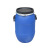 200Ll铁箍抱箍法兰桶30L密封周转塑料桶50L大口径圆桶塑胶化工桶定制 200L加厚法兰桶