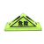 橙安盾 标志灯 三角警示灯支架 三角吸顶灯荧光 普通支架小号