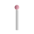 捷奥（JIEAO）砂轮磨头PA6*3粉色球形