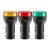 德力西 LD11-22D 红黄绿白LED芯 AD16-22DS 指示信号灯LD11-22B LD11-22D 红色 AC220V