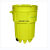 JESERY杰苏瑞 化学品处理泄漏应急桶KIT65收集桶65加仑耐酸碱可移动防化桶危废桶防化学桶20加仑76升 KIT20