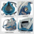 3M6502QL硅胶防毒面具/不含配件 呼吸防护面罩口罩搭配滤毒盒用