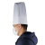 大杨396一次性无纺布加厚厨师帽 200顶 29*29cm 80g纤白高圆帽 厨房工作帽 