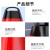 橡胶路锥 反光路障锥雪糕筒 锥形桶隔离墩 道路施工反光锥 圆形塑料PVC （橡胶）高48cm 重1.8斤