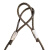 德岐 压制钢丝绳 铝压扣钢丝绳 拉车绳牵引起重吊具绳 油性18mm长6m 