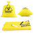 冰禹 医疗废弃物垃圾袋 包装塑料袋马甲袋 耐高温PP材质 黄色61*81cm(10个) BYK-278