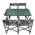 北际（BEIJI ） 吹塑野外折叠桌椅 便携式折叠桌椅1.2米折叠桌+折叠椅 （1桌2椅）
