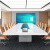 【】烤漆会议桌长桌大型长方形洽谈桌会议室桌椅组合 4.8m*1.5m(可做16人)