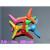 电机螺旋桨包 风扇叶马达USB小风扇 玩具车模型拼装DIY 彩色三叶桨孔径：1.95mm(3个 颜色备注)