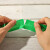 欧杜 绿色高粘性和纸胶带50米大卷油漆用喷漆美纹纸装修美缝分色纸整箱 4.0cm*50m(63卷/箱)