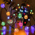 远波 LED气泡灯串 串灯户外防雨装饰彩灯 1.7cm气泡球 10米100灯-插电款八模式 光色可选 2套起购 GY1