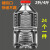 透明塑料酒瓶螺旋口密封盖不漏酒桶油桶 0.5L方瓶2F38个一箱 2L螺旋口/24个一箱