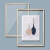 润华年画框装裱 透明亚克力原装实木立体相框双面挂墙面标本水粉画布展示框a2a3A4 10寸